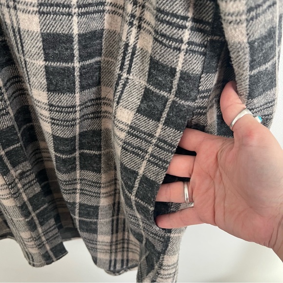 Beach Lunch Lounge plaid flannel shirt - Picture 3 of 6